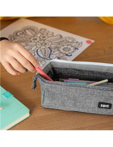 Penar cu fermoar, ZIPIT Lenny - gri