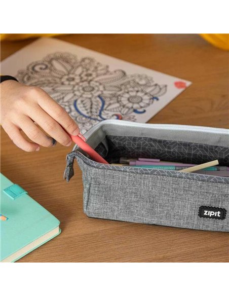 Penar cu fermoar, ZIPIT Lenny - gri