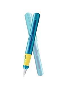 Stilou Pelikano junior 669242, Penita A, grip economic, pentru dreptaci, Turcoaz 2