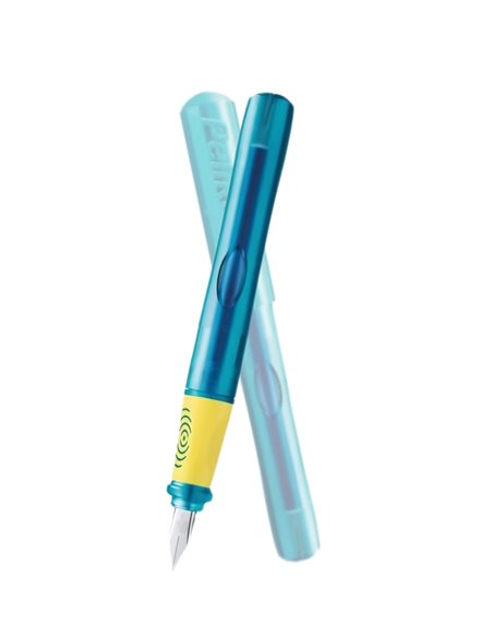 Stilou Pelikano junior 669242, Penita A, grip economic, pentru dreptaci, Turcoaz