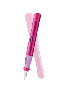 Stilou Pelikano junior 669242, Penita A, grip economic, pentru dreptaci, Roz 2