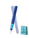 Stilou Pelikano junior 669242, Penita A, grip economic, pentru dreptaci, Albastru