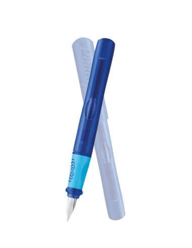 Stilou Pelikano junior 669242, Penita A, grip economic, pentru dreptaci, Albastru