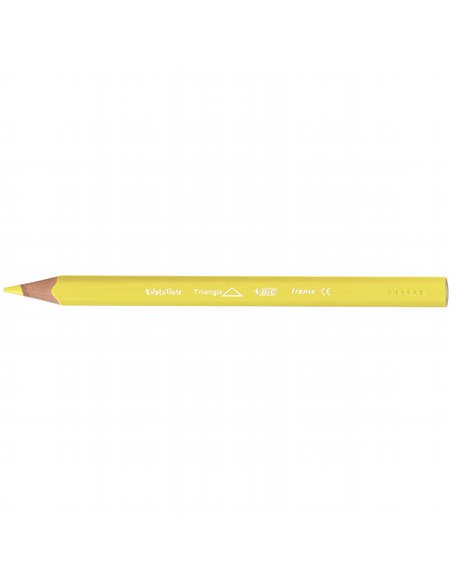 Creioane colorate BIC Evolution Triunghiulare, 12 buc/set Creioane colorate BIC Evolution Triunghiulare, 12 buc/set