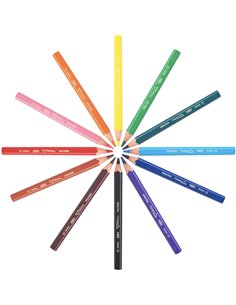 Creioane colorate BIC Evolution Triunghiulare, 12 buc/set 2