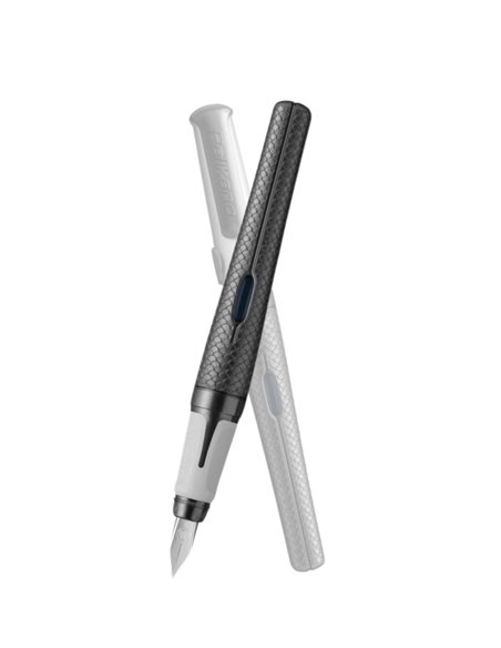 Stilou Pelikano 819947, Penita L, grip economic, pentru stangaci, Motiv Dark Legend