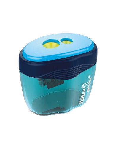 Ascutitoare dubla Griffix 701280, Albastru