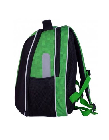 Ghiozdan scoala ergonomic Astra 501022001, Motiv minecraft