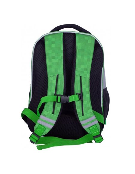 Ghiozdan scoala ergonomic Astra 501022001, Motiv minecraft