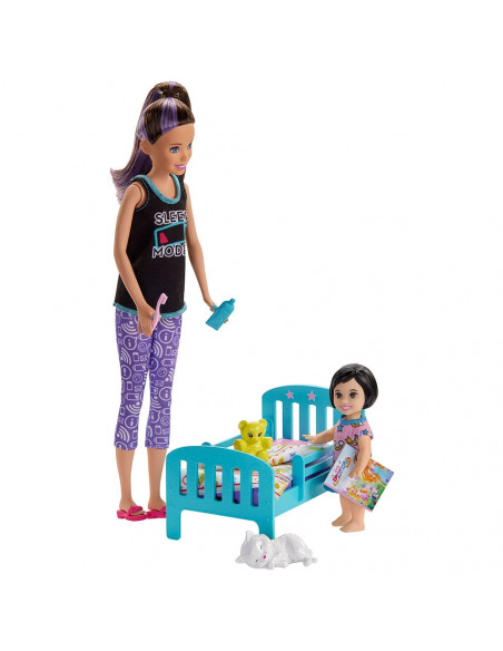 Set Barbie by Mattel Family Skipper Mergem la nani,MT-GHV88