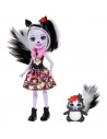 Papusa Enchantimals by Mattel Sage Skunk cu