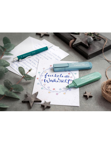 FC254676,Textmarker set 6 metalizat cutie carton 2024 faber-castell