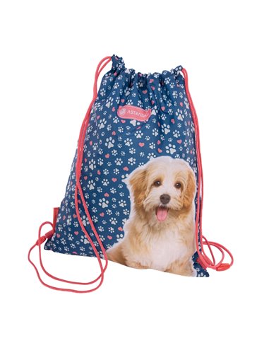 Sac incaltaminte Astra 507022047, Motiv cute dog