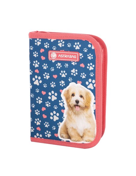Penar neechipat Astra 503022051, 1 fermoar, Motiv cute dog Penar neechipat Astra 503022051, 1 fermoar, Motiv cute dog