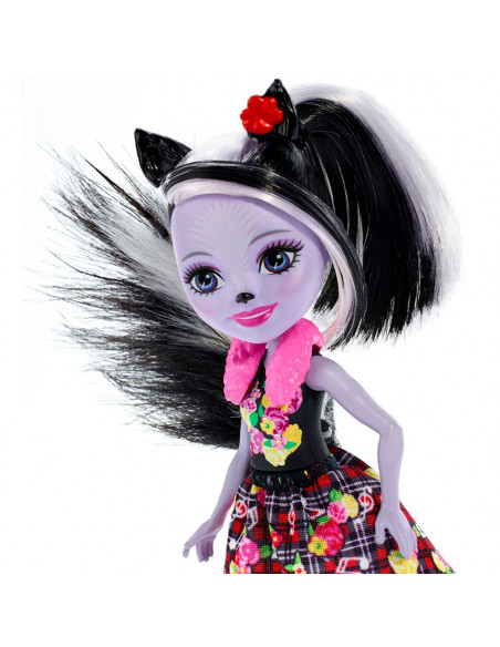 Papusa Enchantimals by Mattel Sage Skunk cu