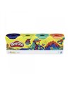 Plastilina PLAY-DOH E4867, 4 borcanase, Multicolor