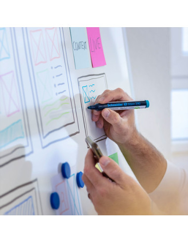 SD-2932,Marker Whiteboard Schneider Maxx 290 2 - 3 mm Varf Rotund - Set 4 buc SD-2932,Marker Whiteboard Schneider Maxx 290 2 - 3 mm Varf Rotund - Set 4 buc