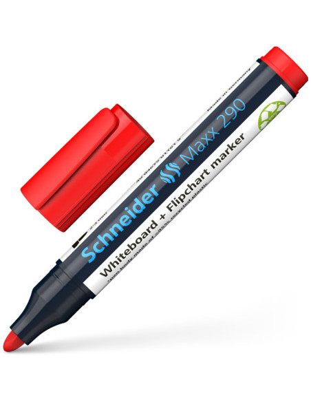 SD-2932,Marker Whiteboard Schneider Maxx 290 2 - 3 mm Varf Rotund - Set 4 buc SD-2932,Marker Whiteboard Schneider Maxx 290 2 - 3 mm Varf Rotund - Set 4 buc