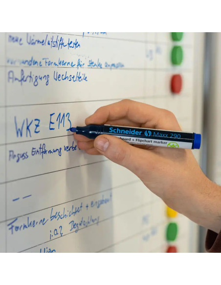 SD-2932,Marker Whiteboard Schneider Maxx 290 2 - 3 mm Varf Rotund - Set 4 buc SD-2932,Marker Whiteboard Schneider Maxx 290 2 - 3 mm Varf Rotund - Set 4 buc