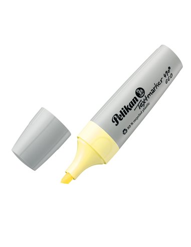 Textmarker 490 ECO Pelikan, din materiale reciclate, 6 culori pastel
