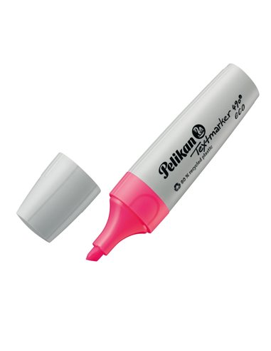 Textmarker 490 ECO Pelikan, din materiale reciclate, 6 culori neon