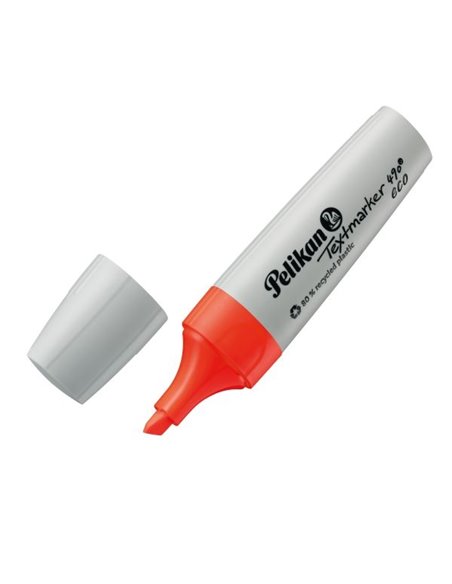 Textmarker 490 ECO Pelikan, din materiale reciclate, 6 culori neon