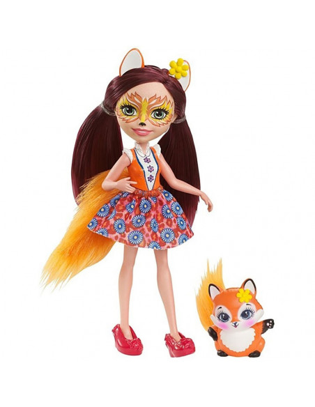 Papusa Enchantimals by Mattel Felicity Fox cu