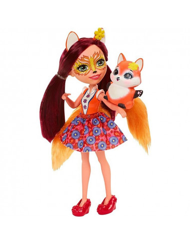 Papusa Enchantimals by Mattel Felicity Fox cu