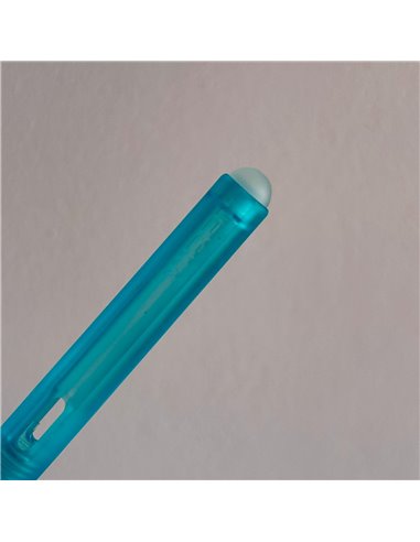 Stilou cu cerneala termosensibila si penita ascunsa + Rezerve, Motiv bird, Bleu