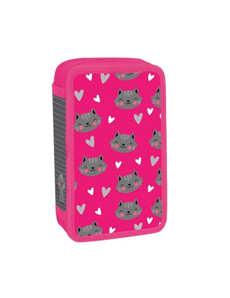 Penar echipat cu 29 piese S-COOL SC2448, Motiv Purrfect