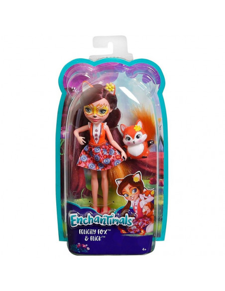 Papusa Enchantimals by Mattel Felicity Fox cu