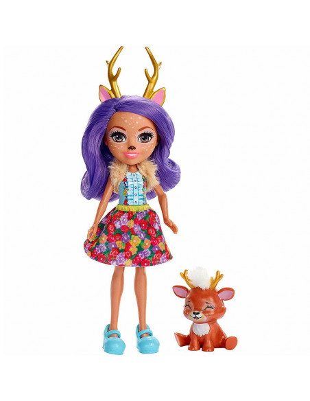 Papusa Enchantimals by Mattel Danessa Deer cu