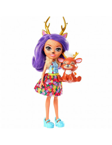 Papusa Enchantimals by Mattel Danessa Deer cu