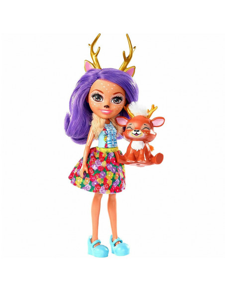 Papusa Enchantimals by Mattel Danessa Deer cu