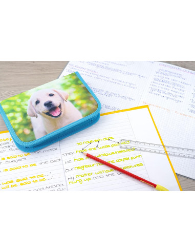 EF577558,Penar echipat 39 piese, Motiv catel Eberhard Faber