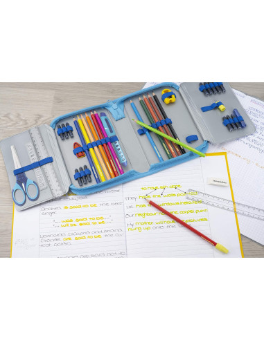 EF577558,Penar echipat 39 piese, Motiv catel Eberhard Faber