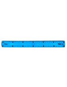 Rigla fexibila 30 cm, Culori asortate 2