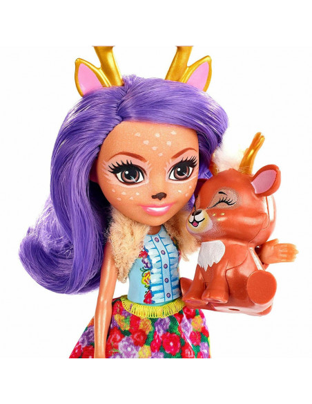 Papusa Enchantimals by Mattel Danessa Deer cu