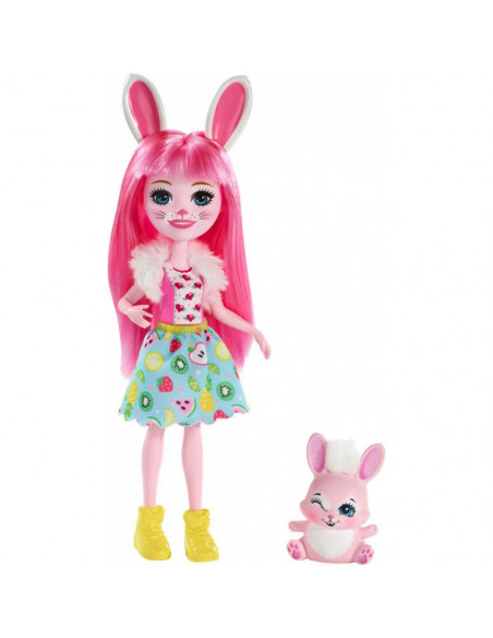 Papusa Enchantimals by Mattel Bree Bunny cu