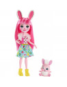 Papusa Enchantimals by Mattel Bree Bunny cu
