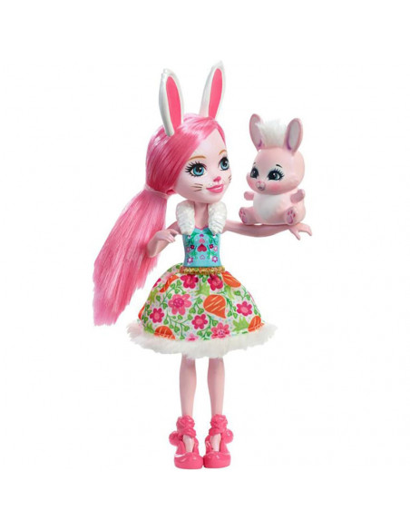 Papusa Enchantimals by Mattel Bree Bunny cu