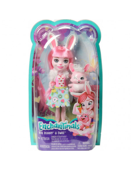 Papusa Enchantimals by Mattel Bree Bunny cu