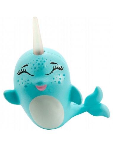 Papusa Enchantimals by Mattel Naddie Narwhal cu figurina