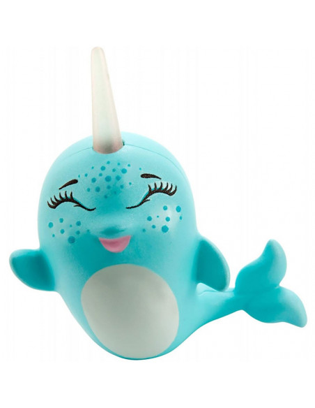 Papusa Enchantimals by Mattel Naddie Narwhal cu figurina