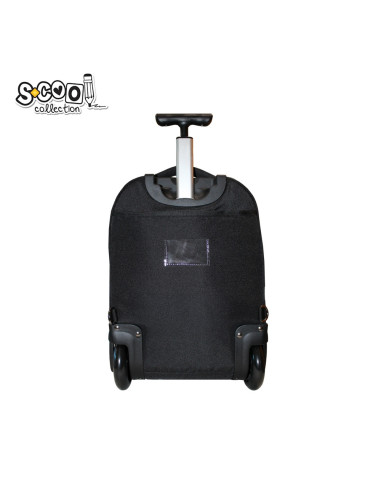 SC2540,Ghiozdan trolley premium, compartiment laptop, 34x20x49 cm - S-COOL