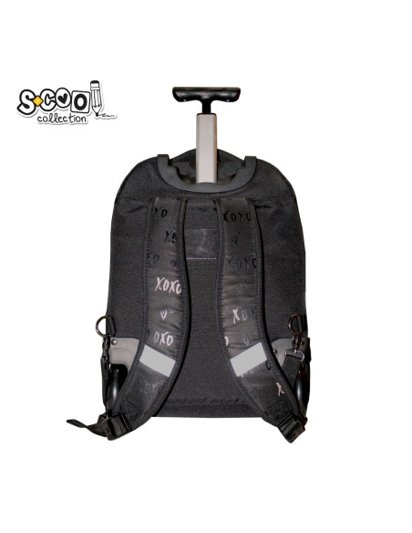 SC2540,Ghiozdan trolley premium, compartiment laptop, 34x20x49 cm - S-COOL