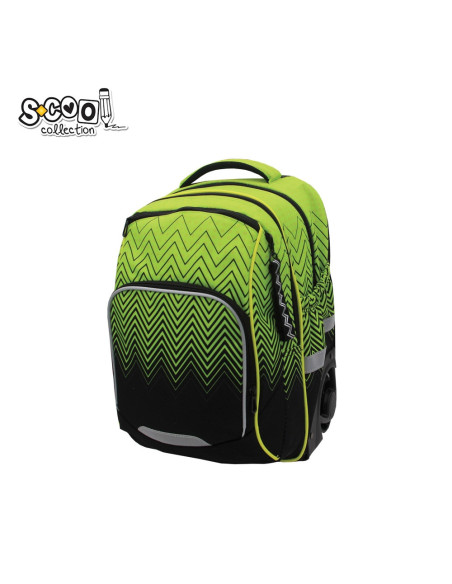 SC2543,Ghiozdan scolar premium tip troller, compartiment laptop S-COOL SC2543