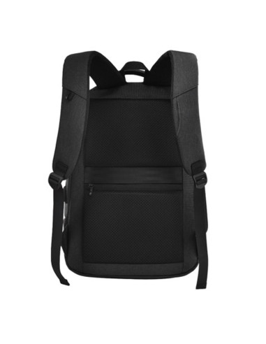 OF581,Ghiozdan compartiment laptop, model lux 600D OFFISHOP, Negru