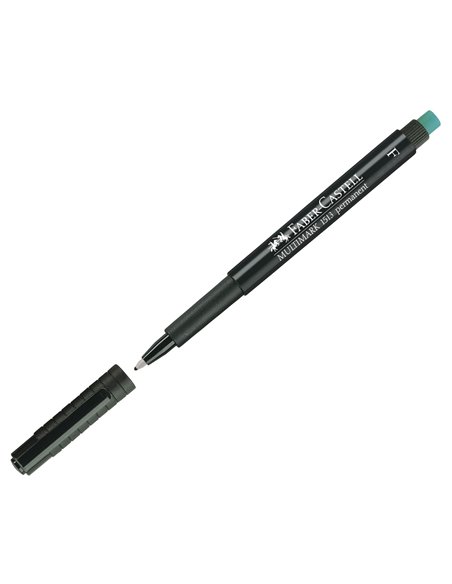 Marker permanent Faber-Castell FC151399, Multimark F, Negru Marker permanent Faber-Castell FC151399, Multimark F, Negru