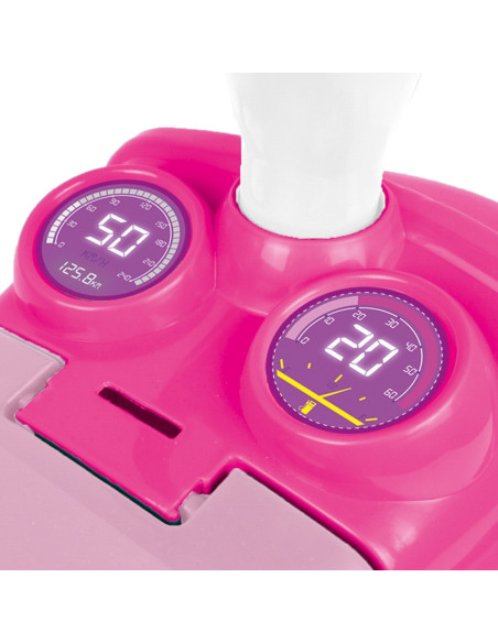 ROB-2532,Masinuta 2:1, fara pedale/roz, Unicorn/39x63x27cm - Dolu